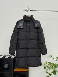 Moncler Long Down Jacket Women's black