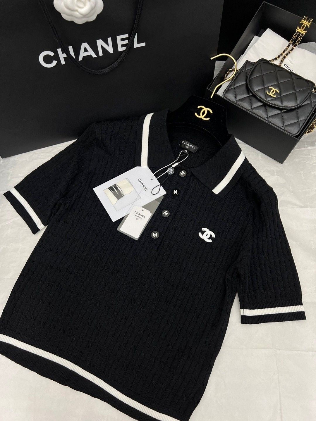 PRADA KNIT POLO