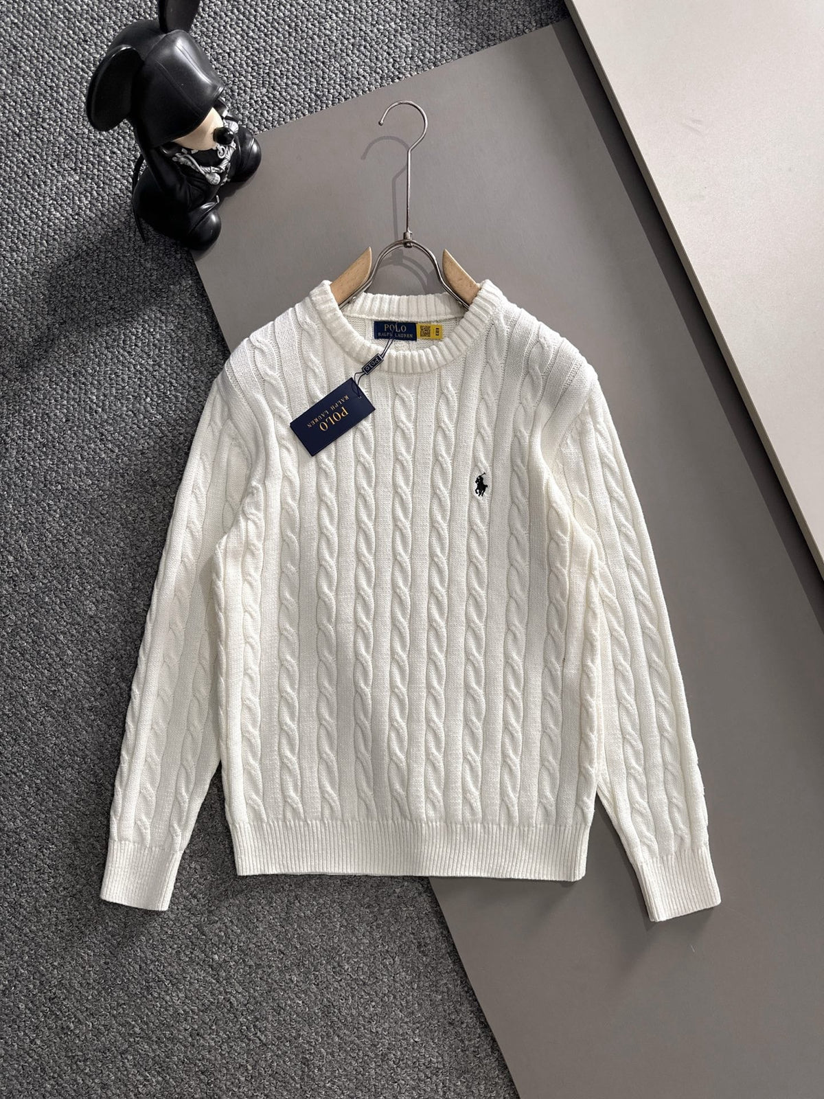Polo Ralph Lauren Solid Crew Neck Long Sleeve Sweater