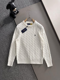 Polo Ralph Lauren Solid Crew Neck Long Sleeve Sweater