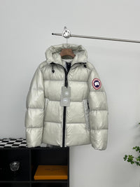 White Canada Goose Coat