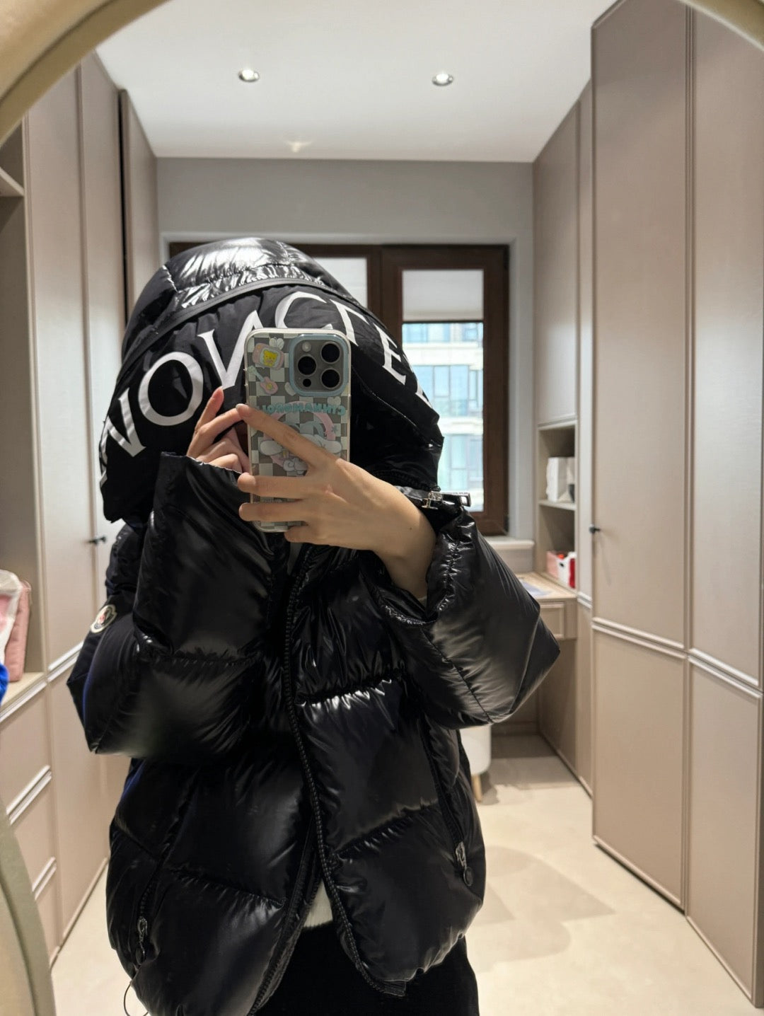 MONCLER LETTER COAT