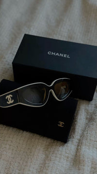 CHANEL SUNGLASSES B & W