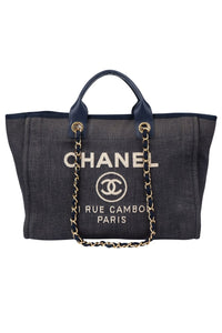 CHANEL DEAUVILLE SHOPPING BAG