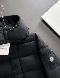 Moncler maya black coat