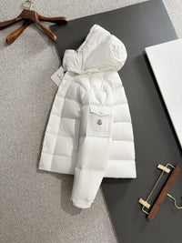 Moncler Maya White Coat