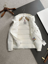 Moncler Maya White Coat