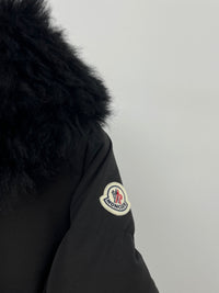 Moncler Long Down Jacket black