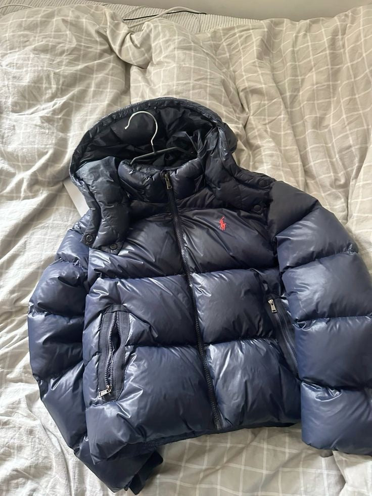 Ralph Lauren Navy Coat