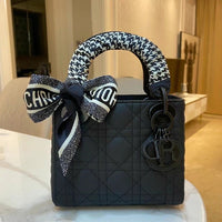 BLACK LADY DIOR BAG