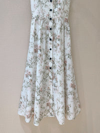 Dior print flared skirt