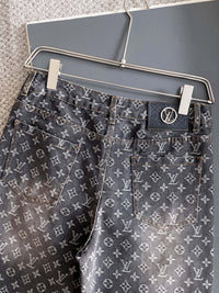 Lv Black Washed Jeans